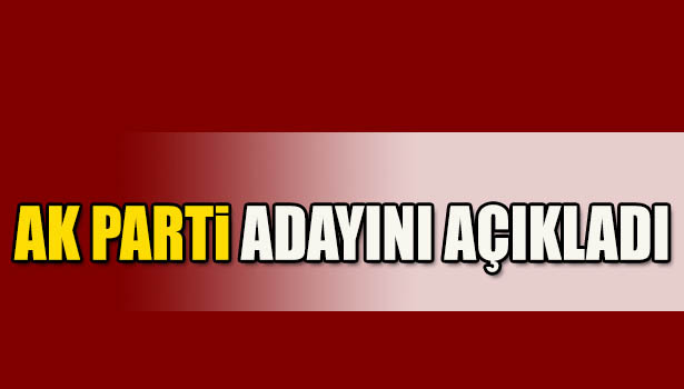 AK PARTİ ALAPLI'DA ADAYINI AÇIKLADI