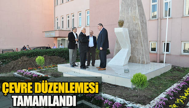 ALAPLI MESLEK YÜKSEKOKULUN ANIT ÇEVRE DÜZENLEMESİ TAMAMLANDI