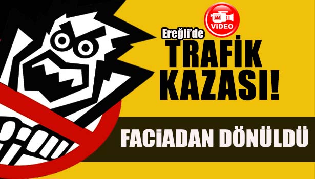 FRENİ PATLAYAN HALK OTOBÜSÜ 2 OTOMOBİLİ 4 METRELİK BOŞLUĞA ATTI