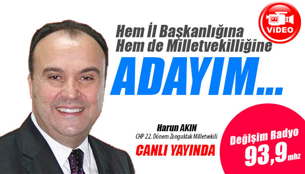 AKIN, ADAYLIĞINI DEĞİŞİM'DE AÇIKLADI