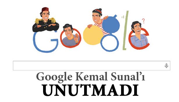 GOOGLE'DAN KEMAL SUNAL JESTİ