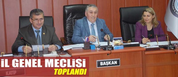 ZONGULDAK İL GENEL MECLİSİ TOPLANTISI YAPILDI