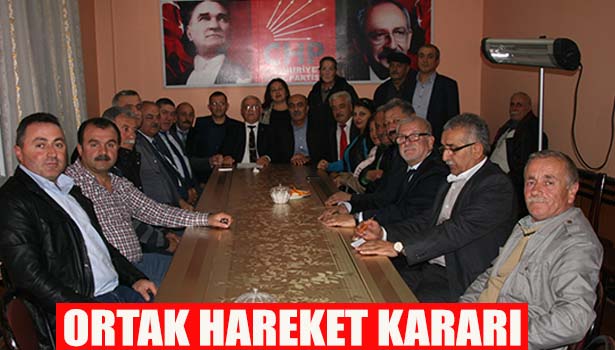 CHP EREĞLİ VE ALAPLI BİRLİKTE HAREKET EDECEK