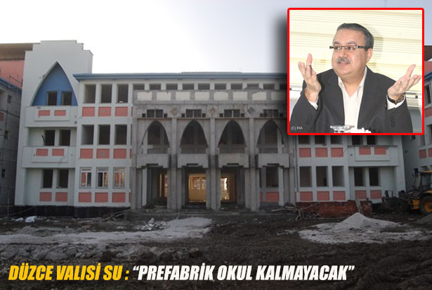 DÜZCE VALİSİ SU AÇIKLADI