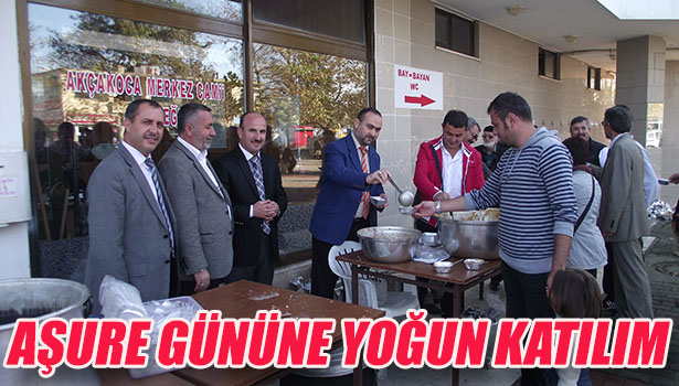 MERKEZ CAMİİ ÖNÜNDE AŞURE GÜNÜ