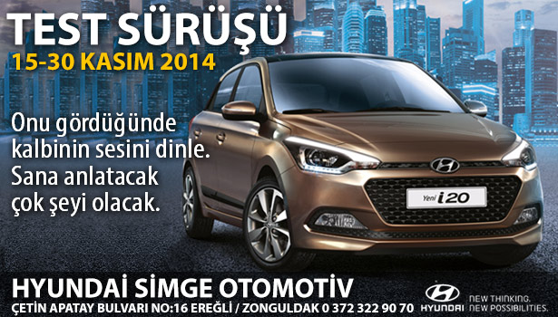 HYUNDAİ'DE TEST SÜRÜŞÜNE DAVETLİSİNİZ