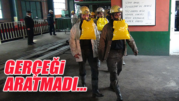 MADEN KAZASI TATBİKATI GERÇEĞİ ARATMADI: 2 İŞÇİ GERÇEKTEN BAYILDI