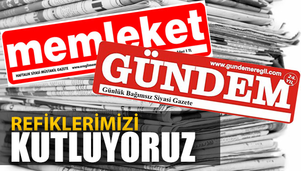 REFİKLERİMİZİ KUTLUYORUZ