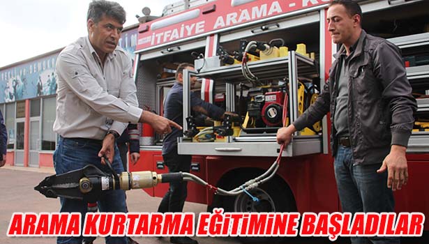 SOMA'DAKİ FACİADAN ETKİLENEN ÜNİVERSİTE ÖĞRENCİSİ İTFAİYECİLER KURSUNA KATILDI