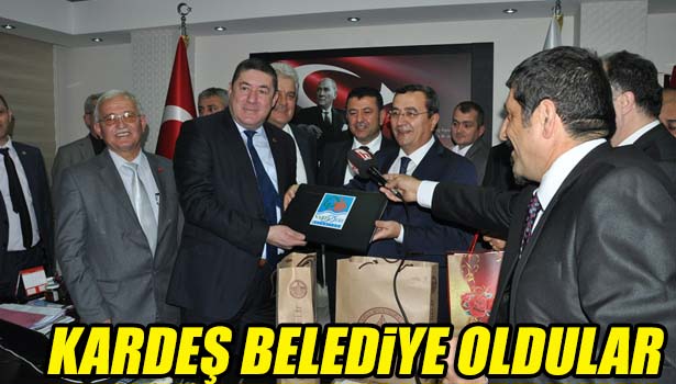 NARLIDERE BELEDİYESİ İLE KARDEŞ OLDULAR