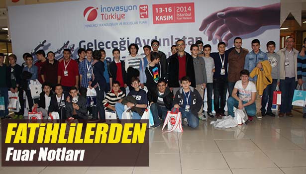 FATİH KOLEJİ ÖĞRENCİLERİ FUARLARI GEZDİ