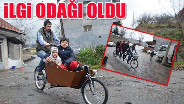 KARGO ŞEHİR BİSİKLETİ İLGİ ODAĞI OLUYOR