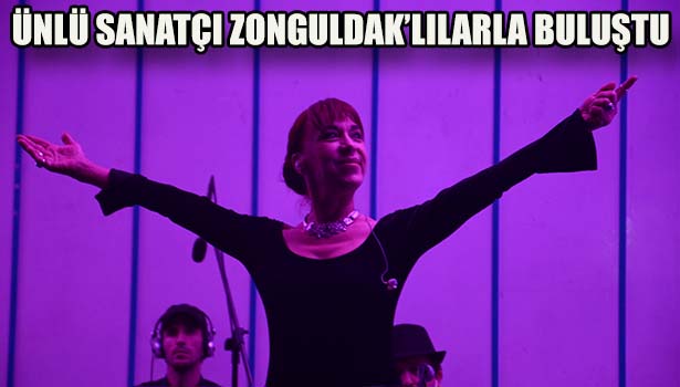 LEMAN SAM ZONGULDAK'TA KONSER VERDİ