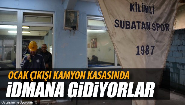 MADEN OCAĞINDA BİTEN MESAİ YEŞİL SAHADA DEVAM EDİYOR