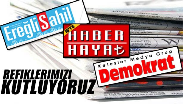 REFİKLERİMİZİ KUTLUYOR,BAŞARILAR DİLİYORUZ