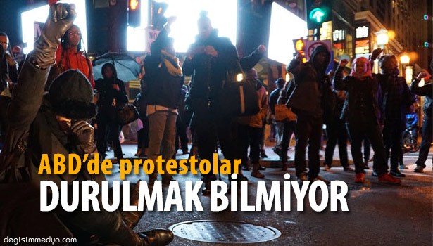ABD'DE PROTESTOLAR DURULMAK BİLMİYOR