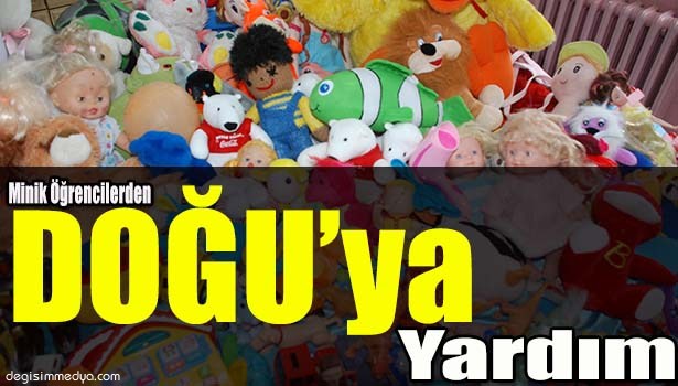 EVLERİNDEKİ OYUNCAKLARI MUŞLU ÖĞRENCİLERE HEDİYE ETTİLER