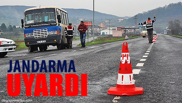 JANDARMA'DAN KIŞ LASTİĞİ UYGULAMASI