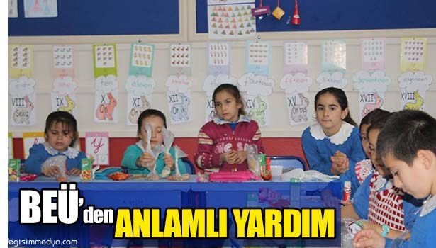 BEÜ'LÜ ÖĞRENCİLER; MİNİKLERİ SEVİNDİRDİ