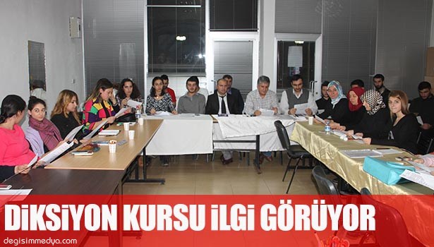 KARADENİZ EREĞLİ'DE DİKSİYON KURSU DÜZENLENDİ