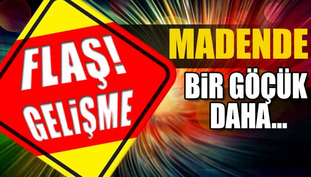 ZONGULDAK'TA MADEN OCAĞINDA GÖÇÜK: 1 ÖLÜ