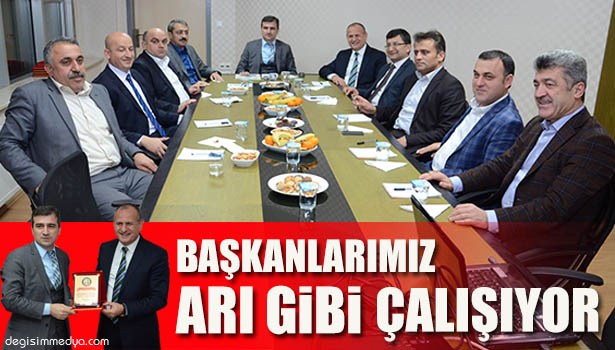 BAŞKAN KELEŞ: "BAŞKANLARIMIZ ARI GİBİ ÇALIŞIYOR"