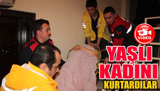 EVDE MAHSUR KALIP YARALANDI, HASTANEYE GİDERKEN TERLİKLERİNİ İSTEDİ