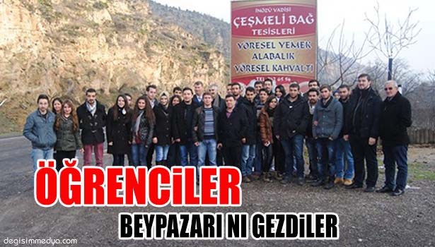 AKÇAKOCA YERLEŞKESİNDE ÖĞRENİM GÖREN ÖĞRENCİLER BEYPAZARI NI GEZDİLER