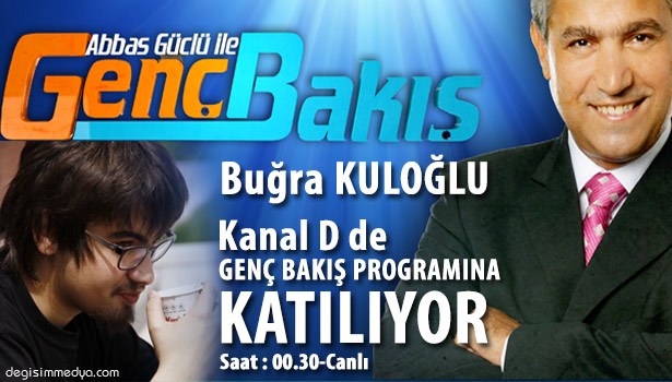 KULOĞLU GENÇ BAKIŞA KATILACAK