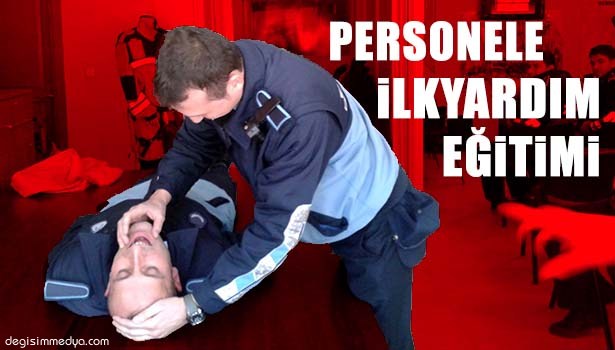 ZABITA PERSONELİNE İLKYARDIM EĞİTİMİ VERİLDİ