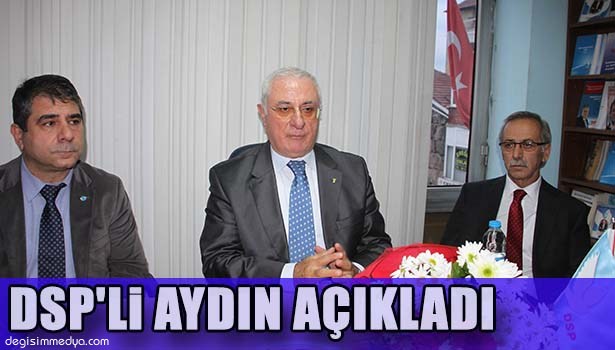 DSP'Lİ AYDIN: 14 ARALIK, 17-25 ARALIK'I ÖRTMEK İÇİN YAPILDI