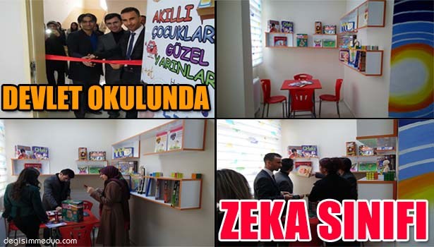 EEF ÖĞRENCİLERİ DEVLET OKULUNDA ZEKA SINIFI AÇTI