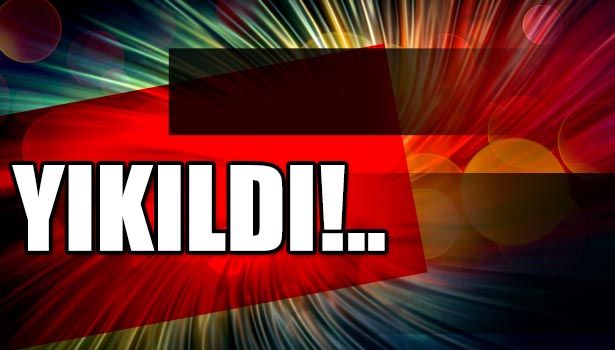 ESKİ BELEDİYE BAŞKANLARI ANITI YIKILDI