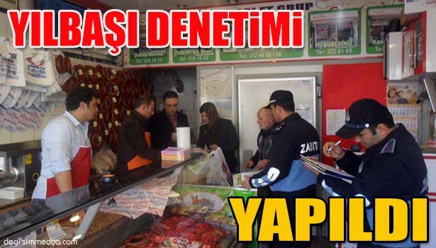EREĞLİ BELEDİYESİ ZABITASI'NDAN YILBAŞI ÖNCESİ DENETİM