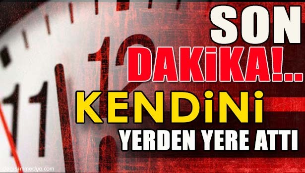 ARACINI BAĞLATMAMAK İÇİN KENDİNİ YERDEN YERE ATTI