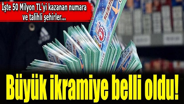 MİLLİ PİYANGO YILBAŞI ÇEKİLİŞİ 2015 SONUÇLARI AÇIKLANDI