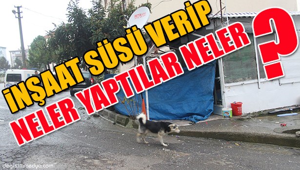 İNŞAAT SÜSÜ VERİP 5 BİN TL'LİK SİGARA ÇALDILAR