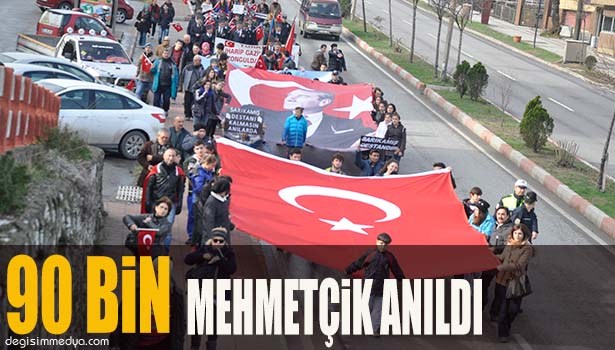 ZONGULDAK, SARIKAMIŞ ŞEHİTLERİ İÇİN YÜRÜDÜ