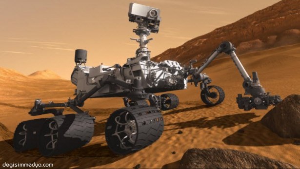 MARS ROBOTU HAFIZASINI KAYBETTİ
