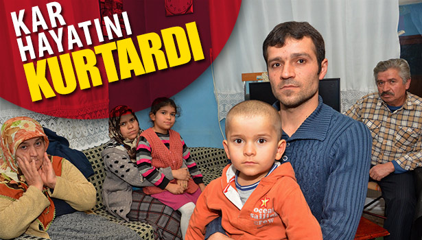 KAR NEDENİYLE MADENE GELEMEDİ, HAYATI KURTULDU