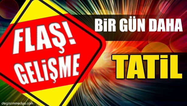 ZONGULDAK'TA OKULLAR PERŞEMBE GÜNÜ TATİL
