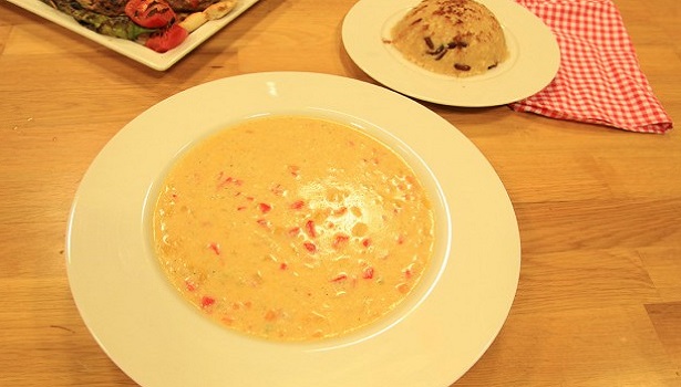 PEYNİRLİ SEBZE ÇORBASI