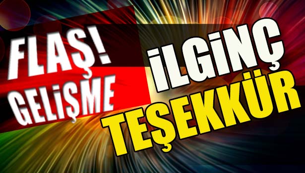 VALİ ALİ KABAN'A İLGİNÇ TEŞEKKÜR...