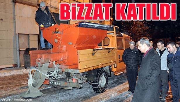 BAŞKAN UYSAL ÇALIŞMALARI YERİNDE İNCELEDİ
