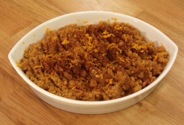 PORTAKALLI İRMİK HELVASI