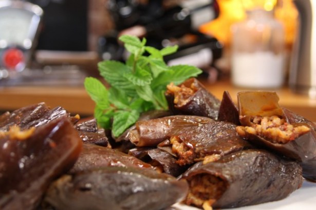 KURU PATLICAN DOLMASI