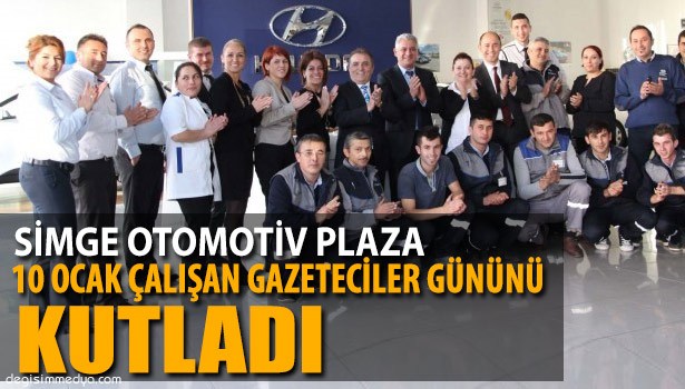 SİMGE OTOMOTİV GAZETECİLERİ UNUTMADI