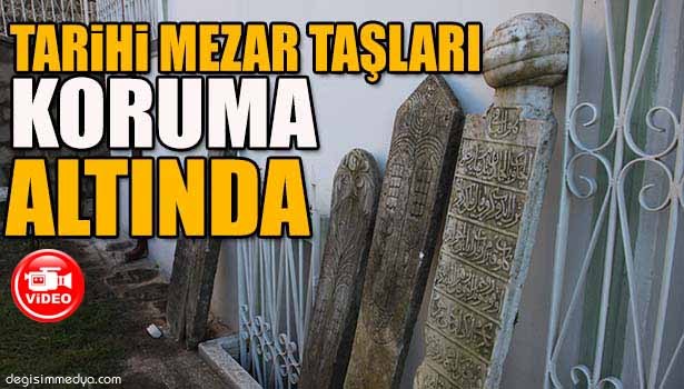 ALAPLI'DA Kİ TARİHİ MEZAR TAŞLARI MÜZEDE KORUMA ALTINA ALINDI