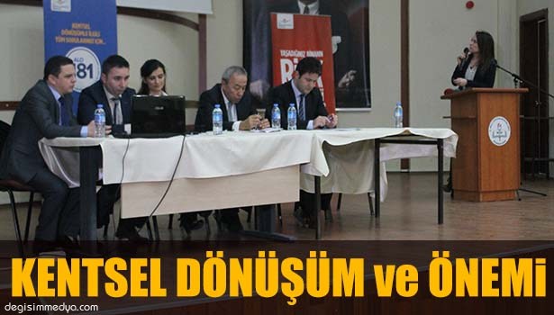 BELEDİYE BAŞKANLARI KENTSEL DÖNÜŞÜM TOPLANTISINDA BİR ARAYA GELDİ