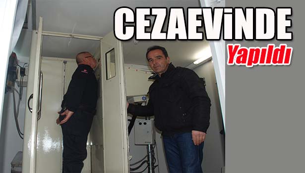 EREĞLİ CEZAEVİ'NDE Kİ TUTUKLU VE HÜKÜMLÜLERE VEREM TARAMASI YAPILDI